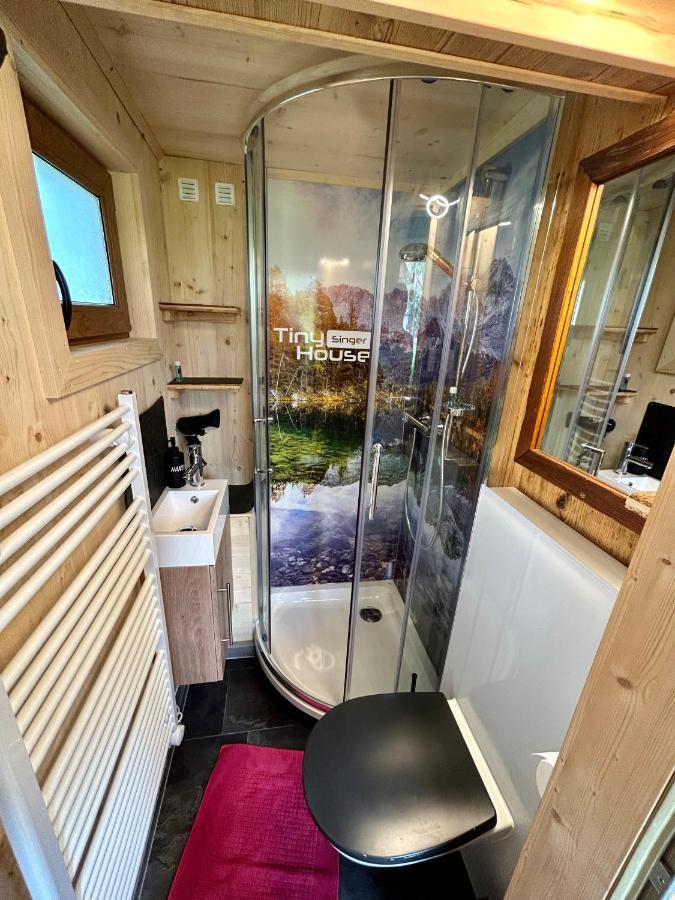 Tiny House Singer - Contactless Check-In - Sauna Ehenbichl 외부 사진